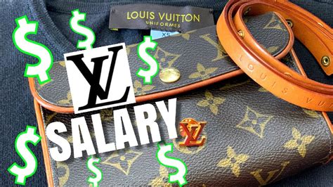 how much does a louis vuitton manager make|louis vuitton client advisor salary.